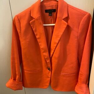 Ann Taylor linen blend blazer.
